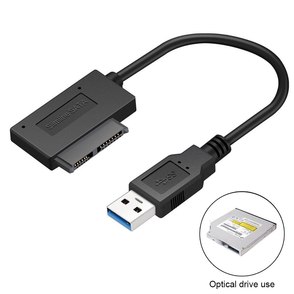 USB3.0 Slimline USB3.0 AM/SATA Adapter Cable Easy Drive Cord USB3.0/SATA 7 6pin 3.0/SATA 7 6 USB3.0 Slimline USB3.0 AM/SATA Adapter Cable Easy Drive Cord USB3.0/SATA 7 6pin 3.0/SATA 7 6